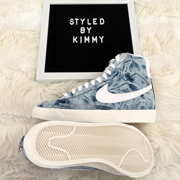 NIKE Blazer Mid 77 Shoes Sneakers Shoe New - Picture 2 of 5